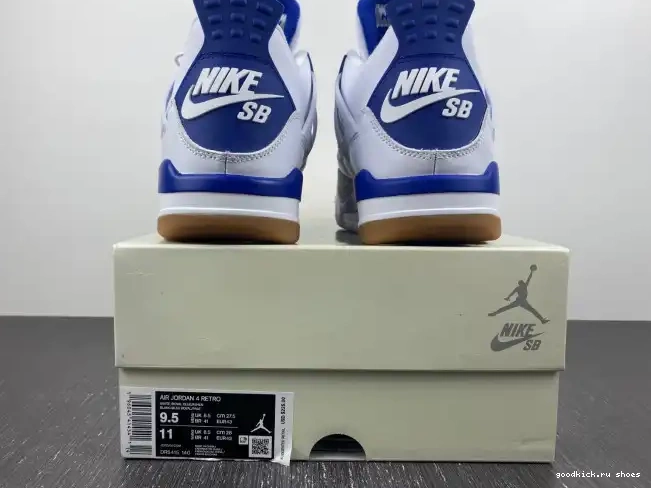Rep Blue SB Pine 4 Jordan Retro DR5415-140 0506